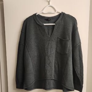 Dark Green Knit Sweater